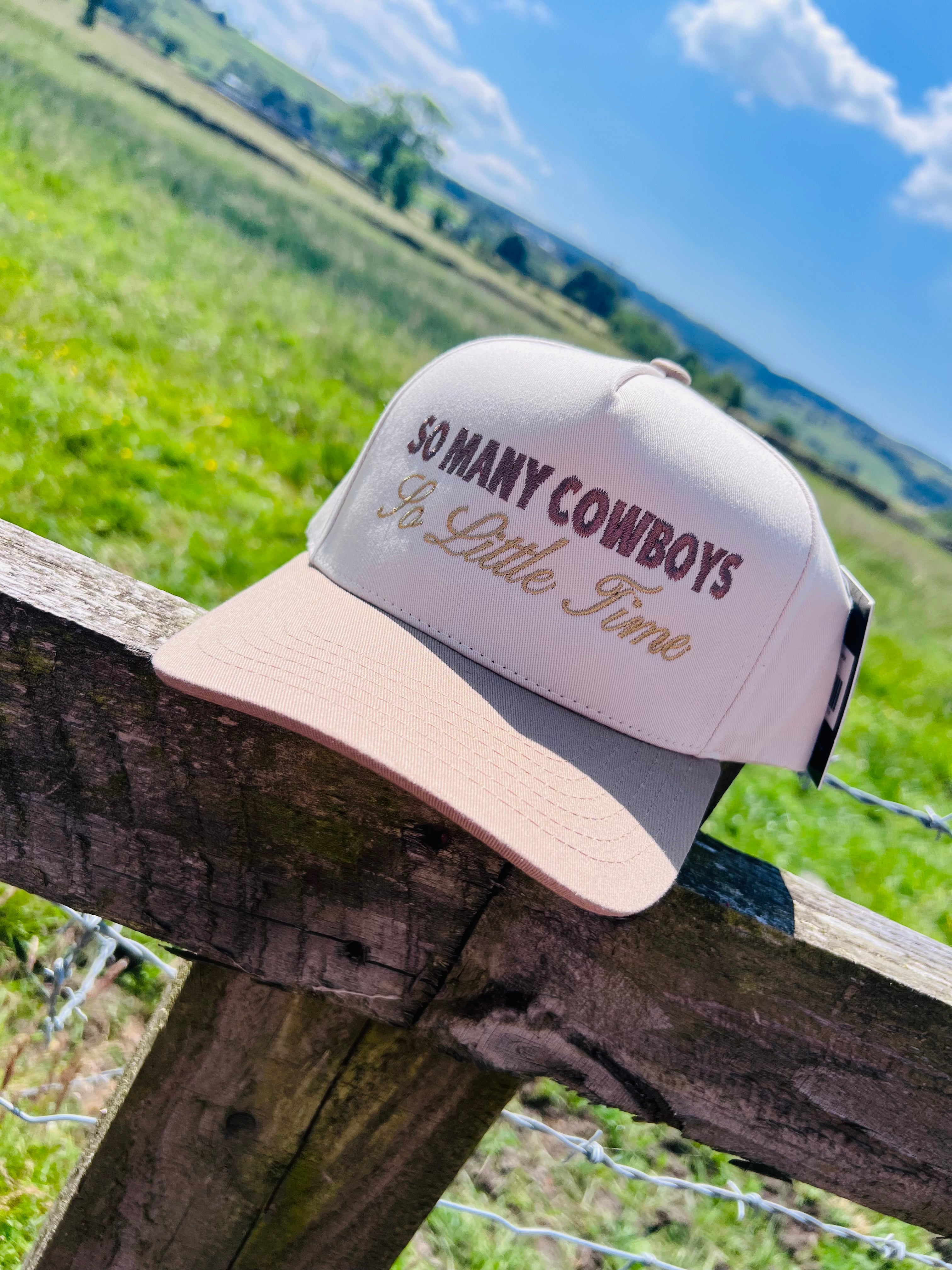 So Many Cowboys, So Little Time Two Tone Baseball Hat