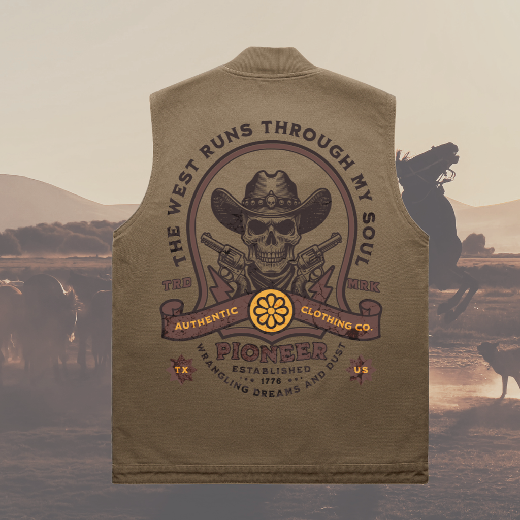 The Pioneer Heavy Weight Duck Canvas Vest