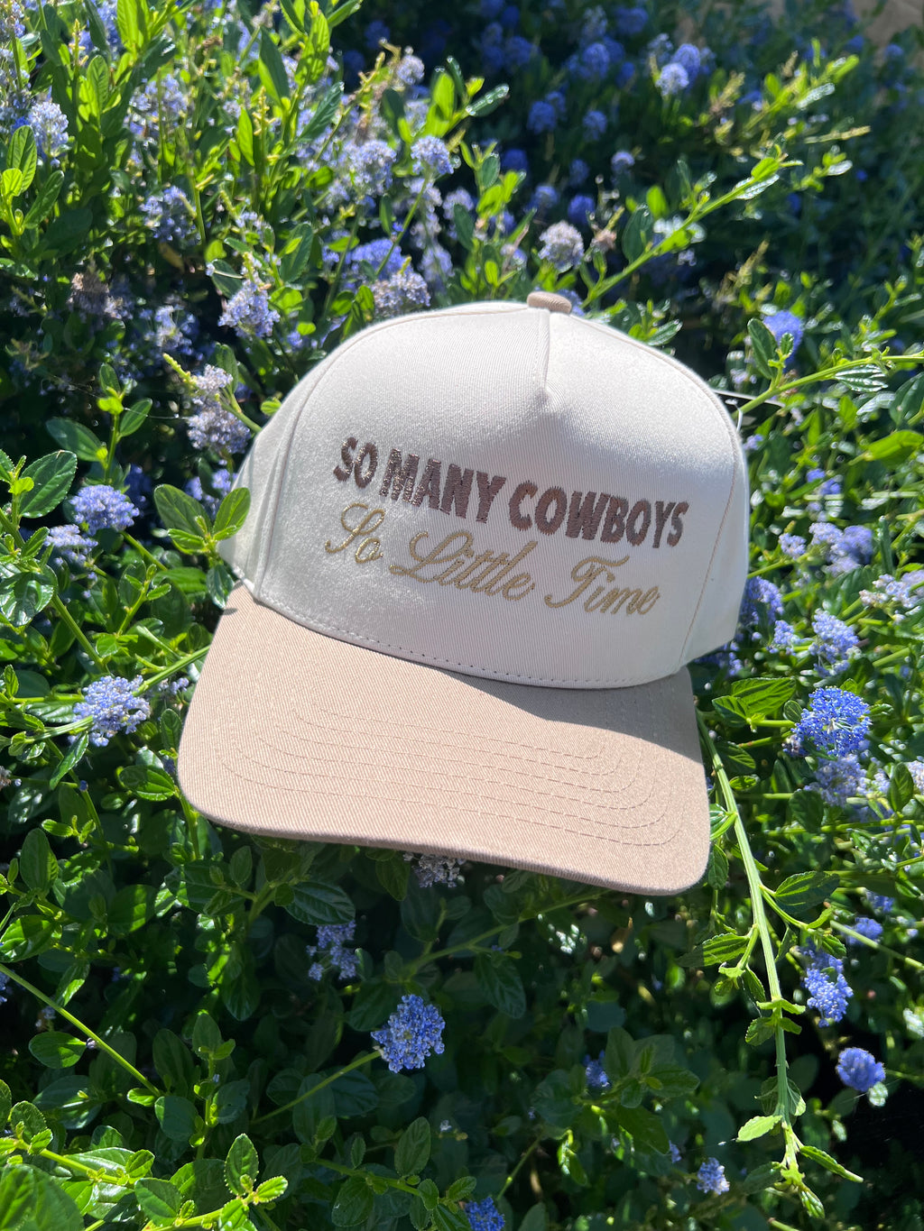 So Many Cowboys, So Little Time Two Tone Baseball Hat