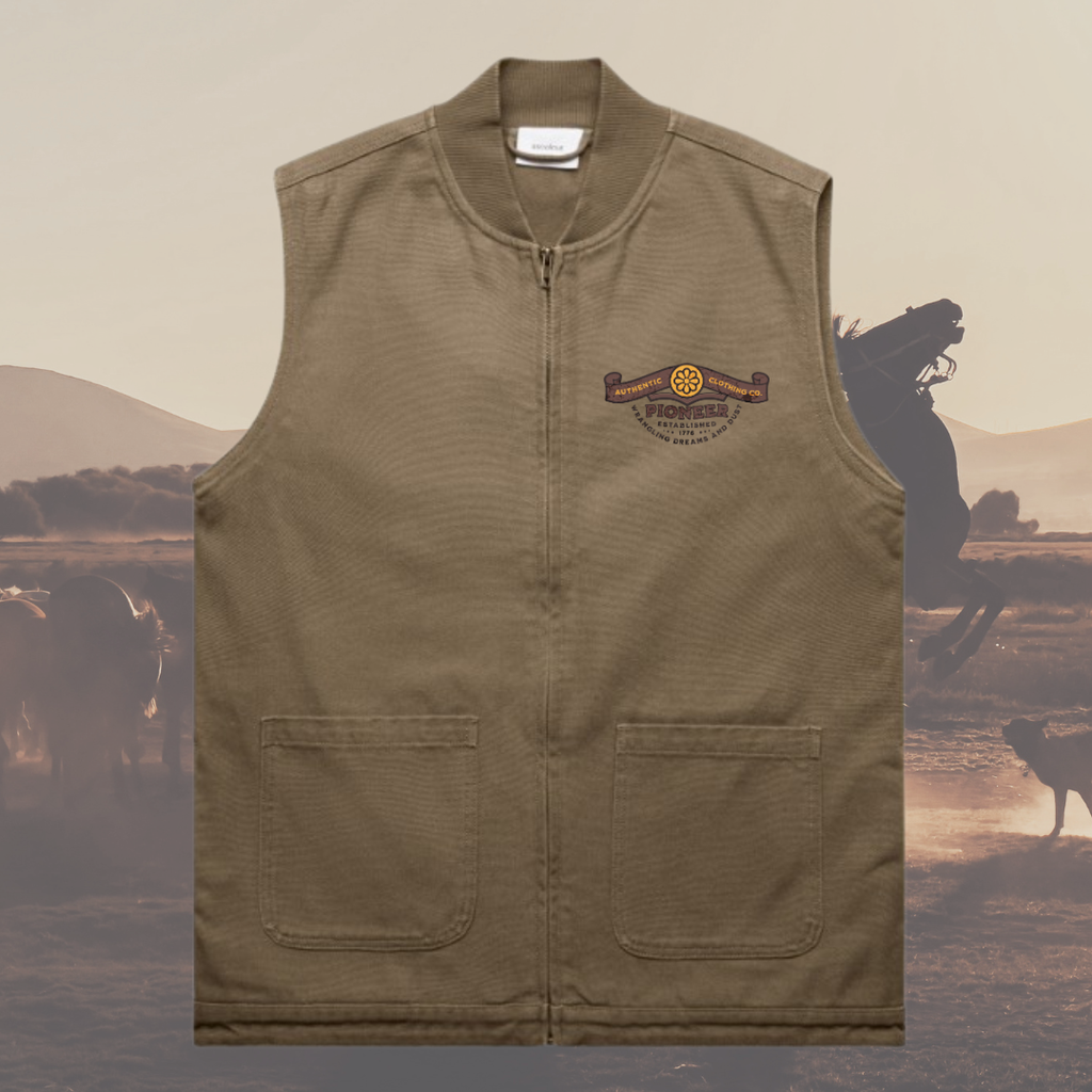 The Pioneer Heavy Weight Duck Canvas Vest