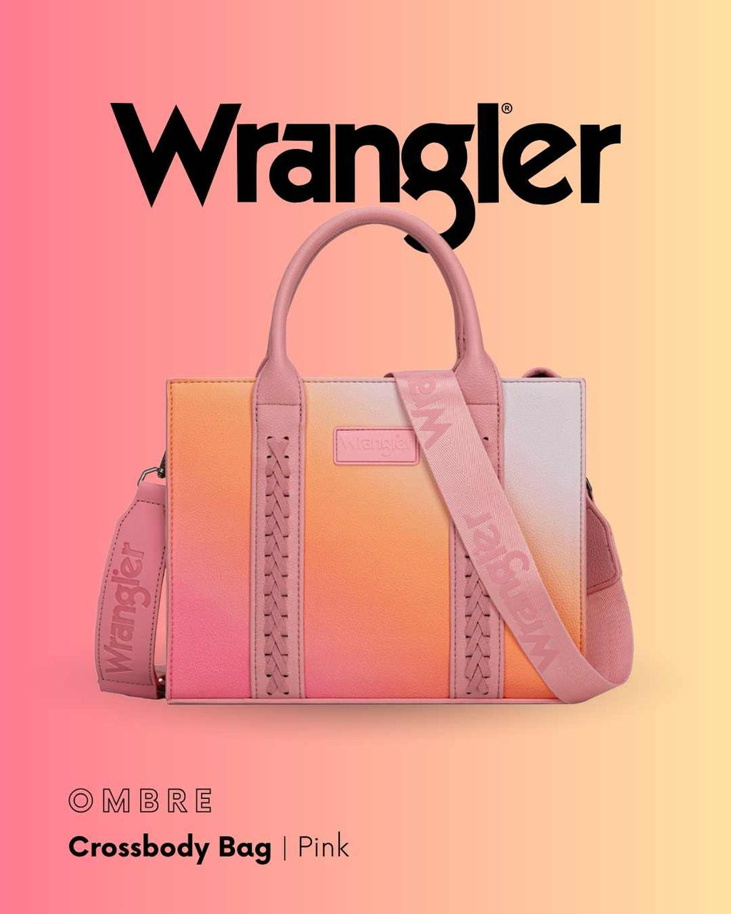 Wrangler Ombre Sunset Tote Bag