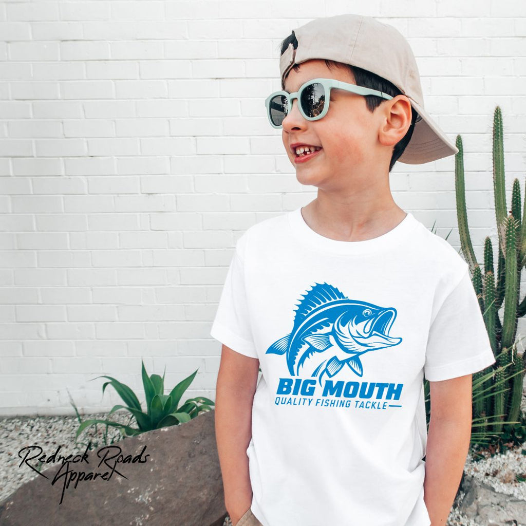 Big Mouth Fishing Tackle Youth Tee