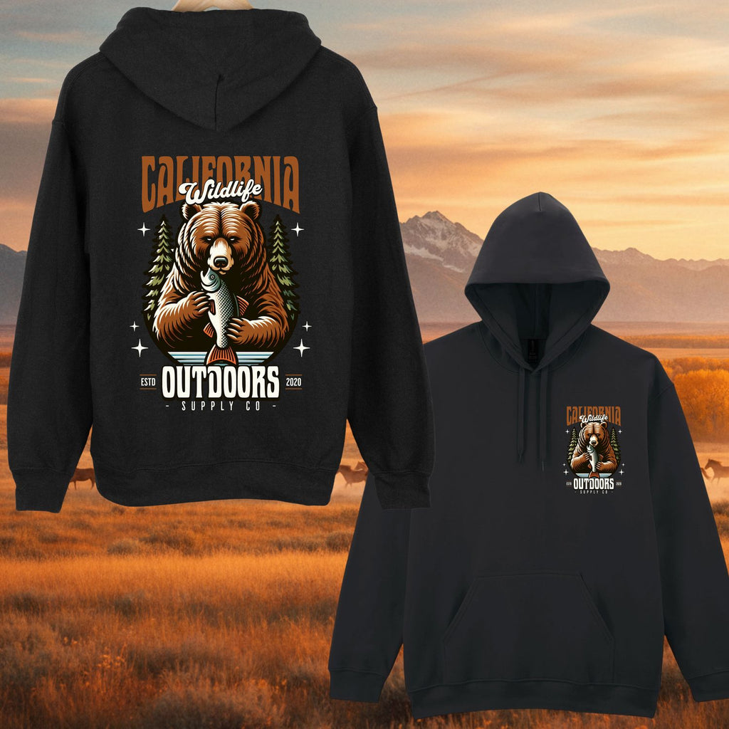 California Wildlife Midweight Premium Hoodie