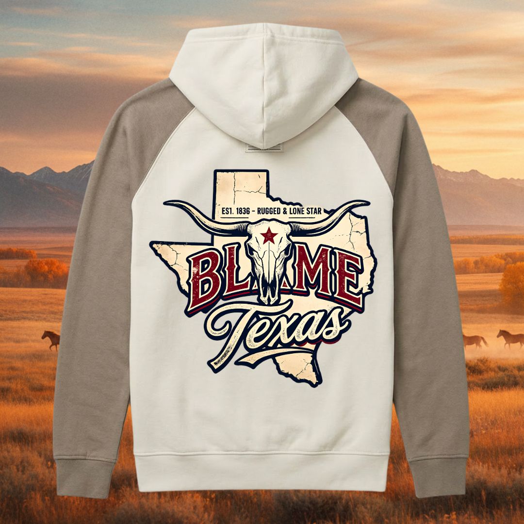 Blame Texas Premium Hoodie