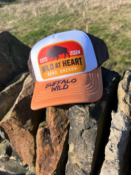 Buffalo Wild 3 Tone Foam Fronted Trucker Hat