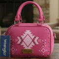 Wrangler Aztec Fuchsia Pink Aztec Crossbody
