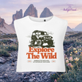 Explore The Wild Organic Crop Vest