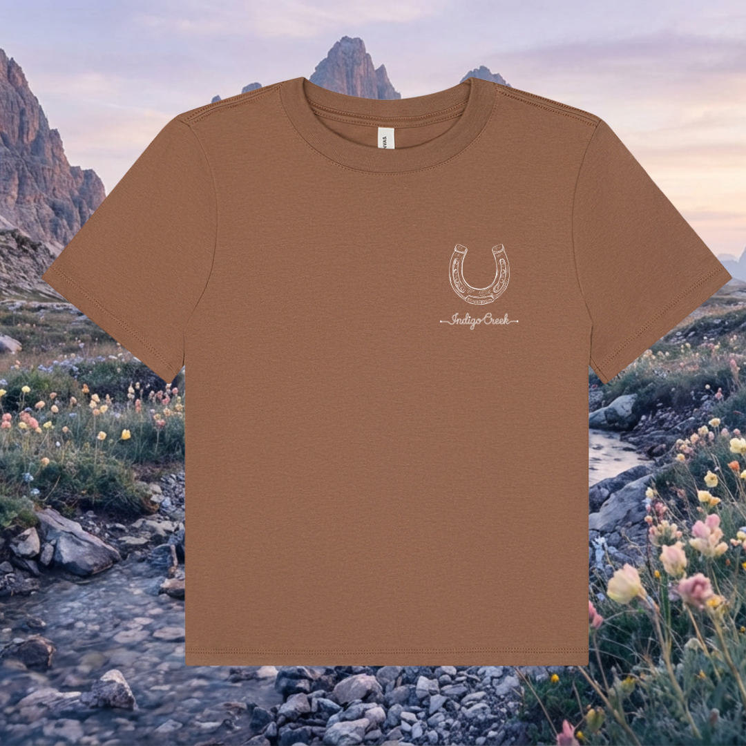 Basic Edit - Horseshoe Boxy Tee