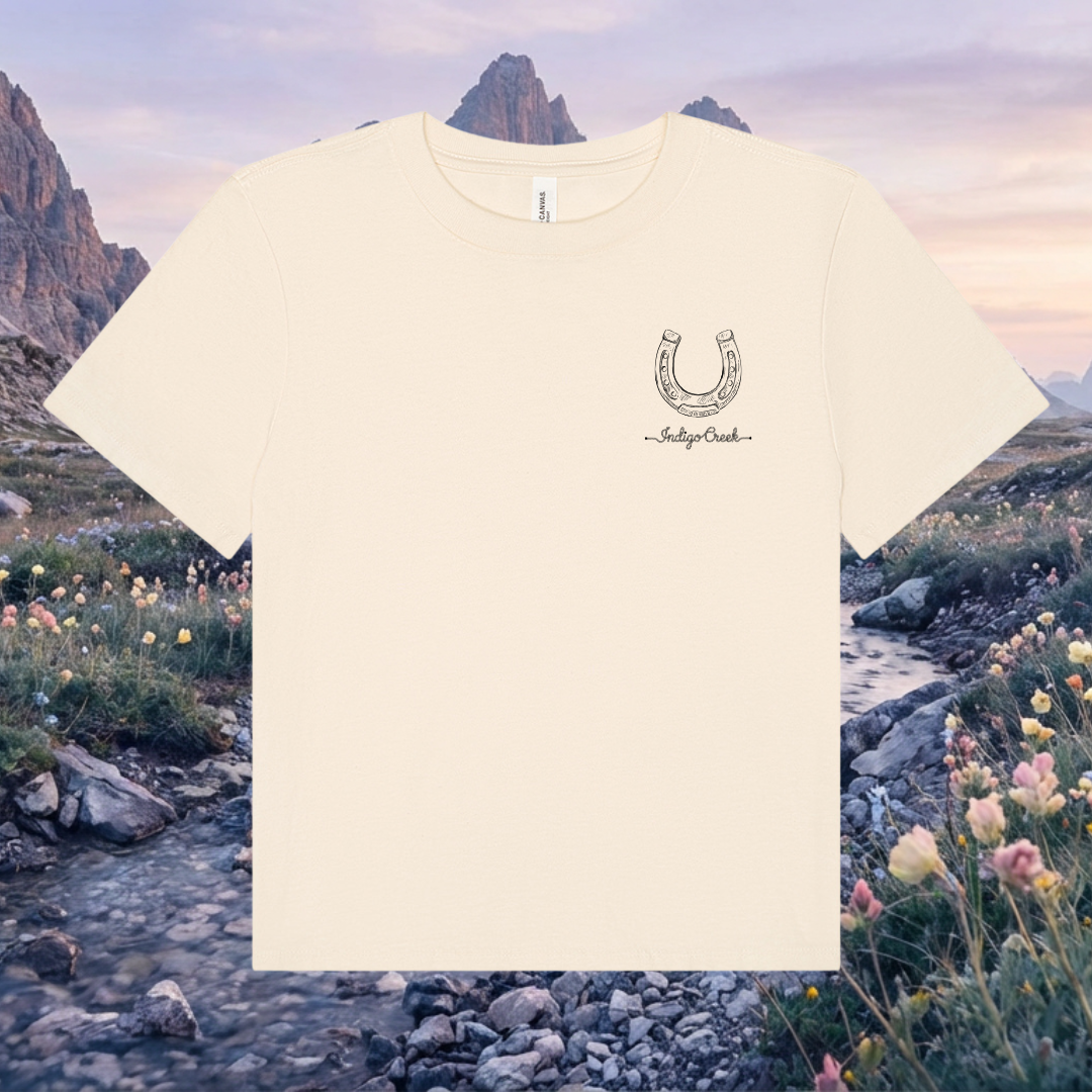 Basic Edit - Horseshoe Boxy Tee