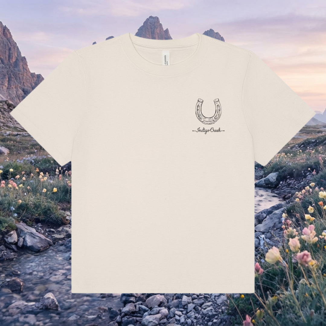 Basic Edit - Horseshoe Boxy Tee
