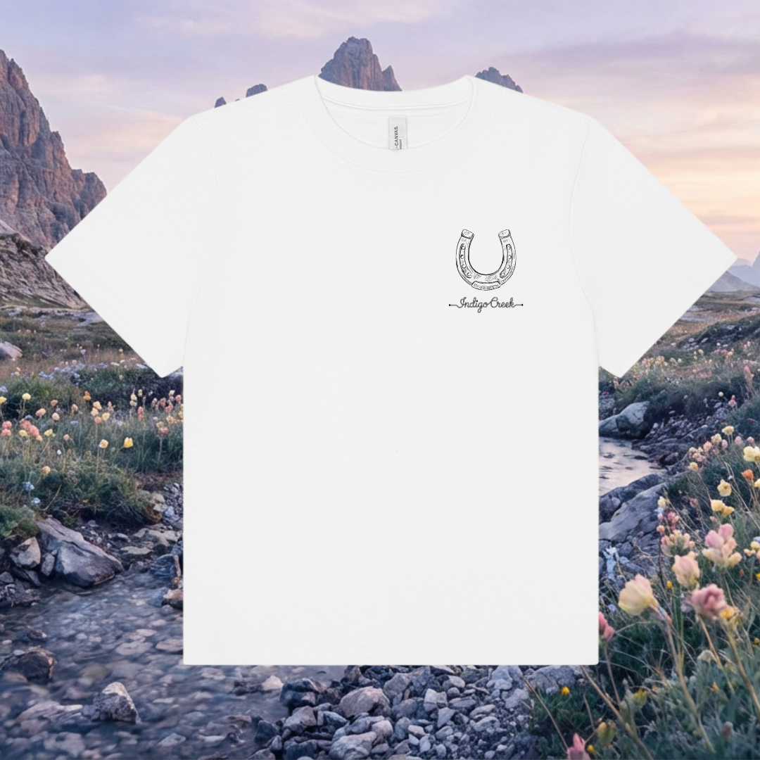 Basic Edit - Horseshoe Boxy Tee