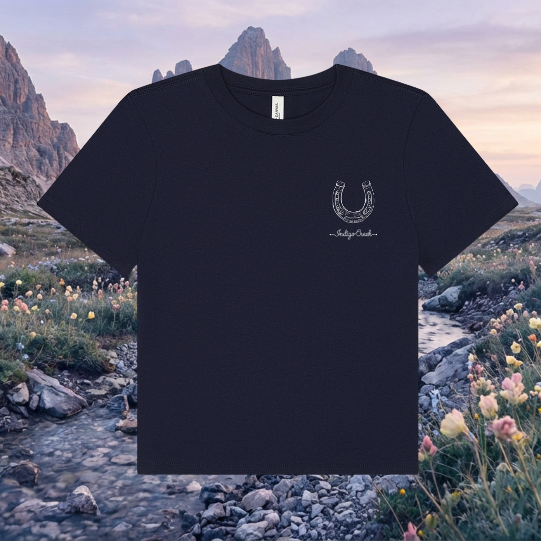 Basic Edit - Horseshoe Boxy Tee