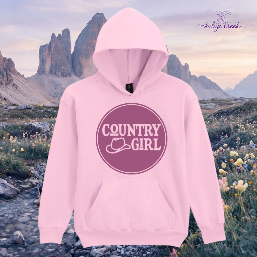 Country Girl Youth Hoodie
