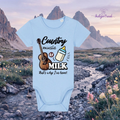 Country Music & Milk Baby Bodysuit