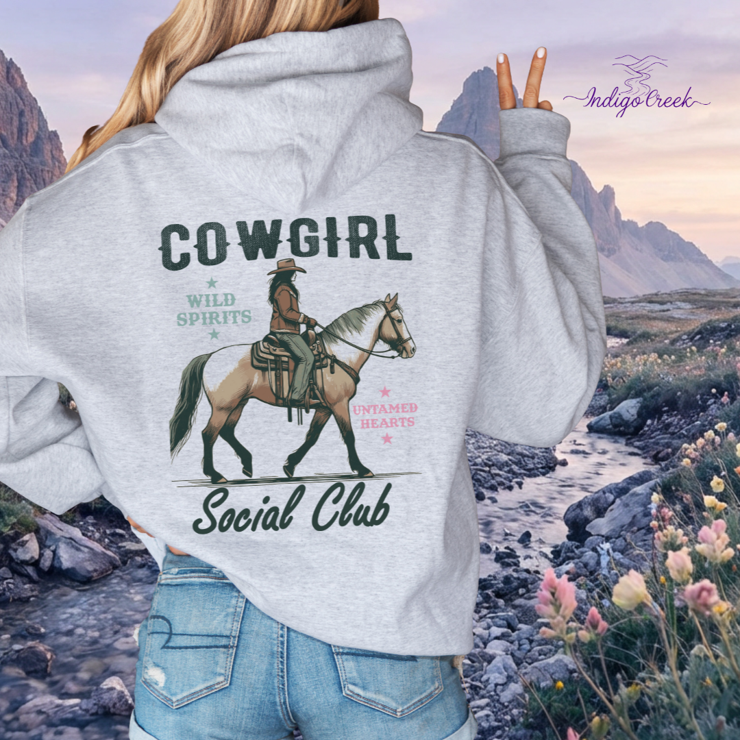 Cowgirl Social Club Hoodie - The Core Collection