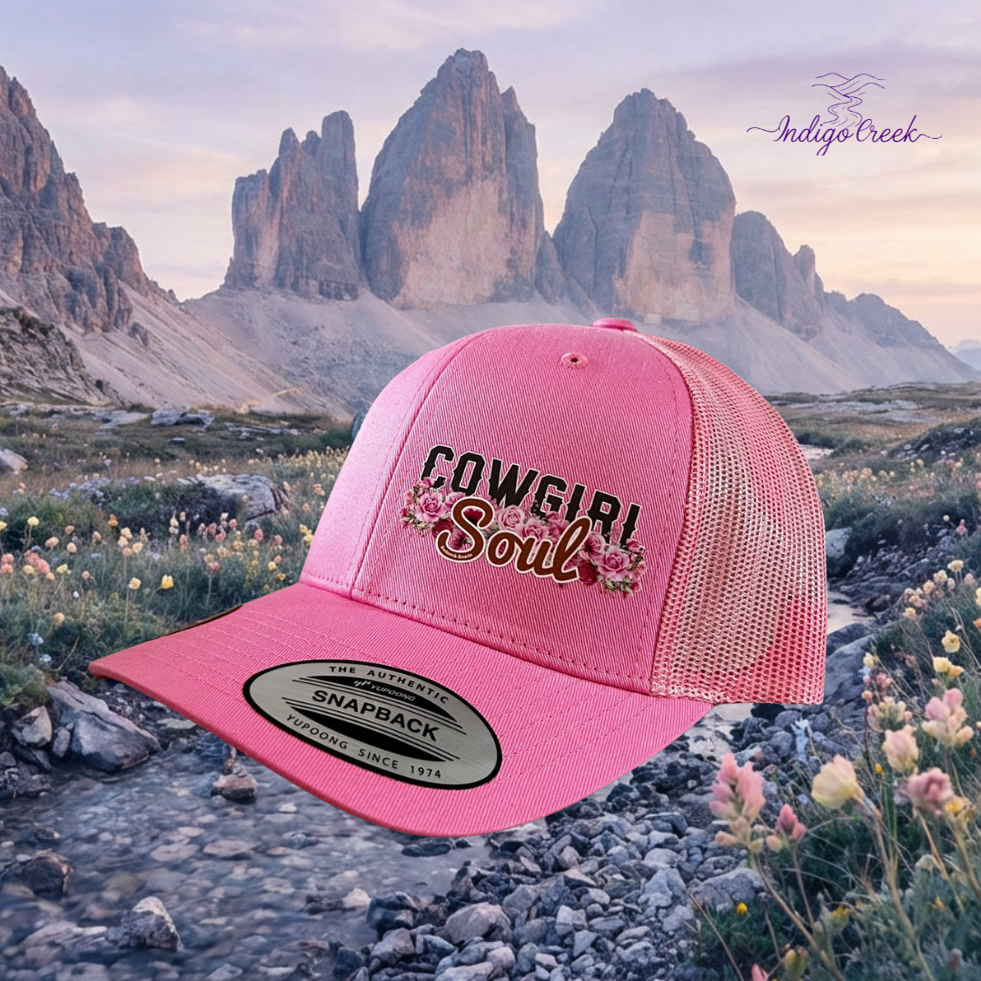 Cowgirl Soul Mesh-Back Snapback