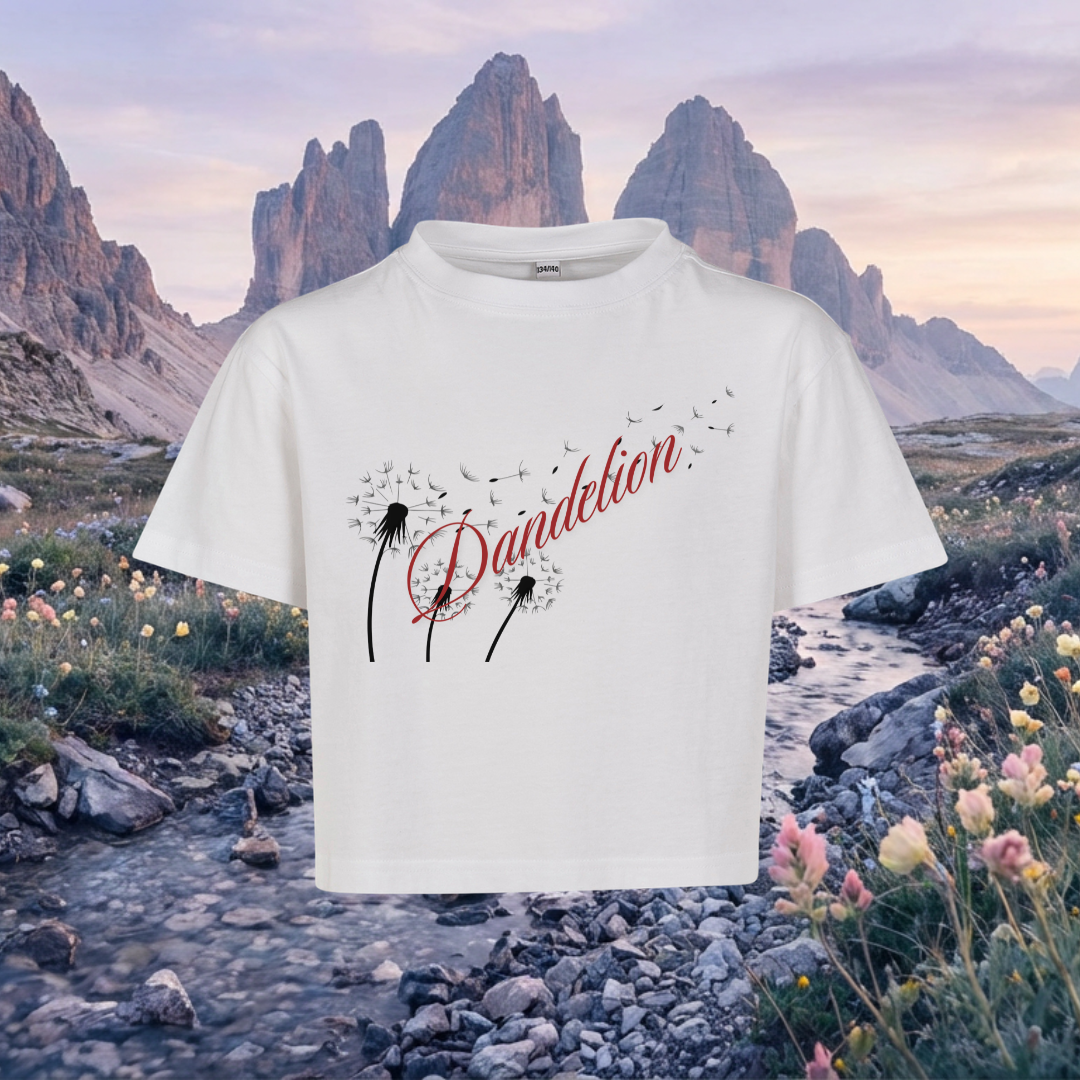 Dandelion Youth Cropped Top