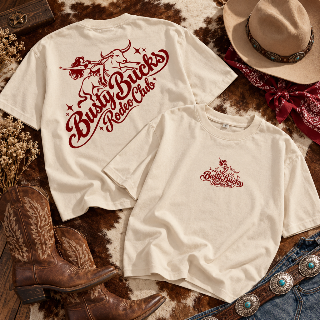 Busty Bucks Rodeo Club Tee