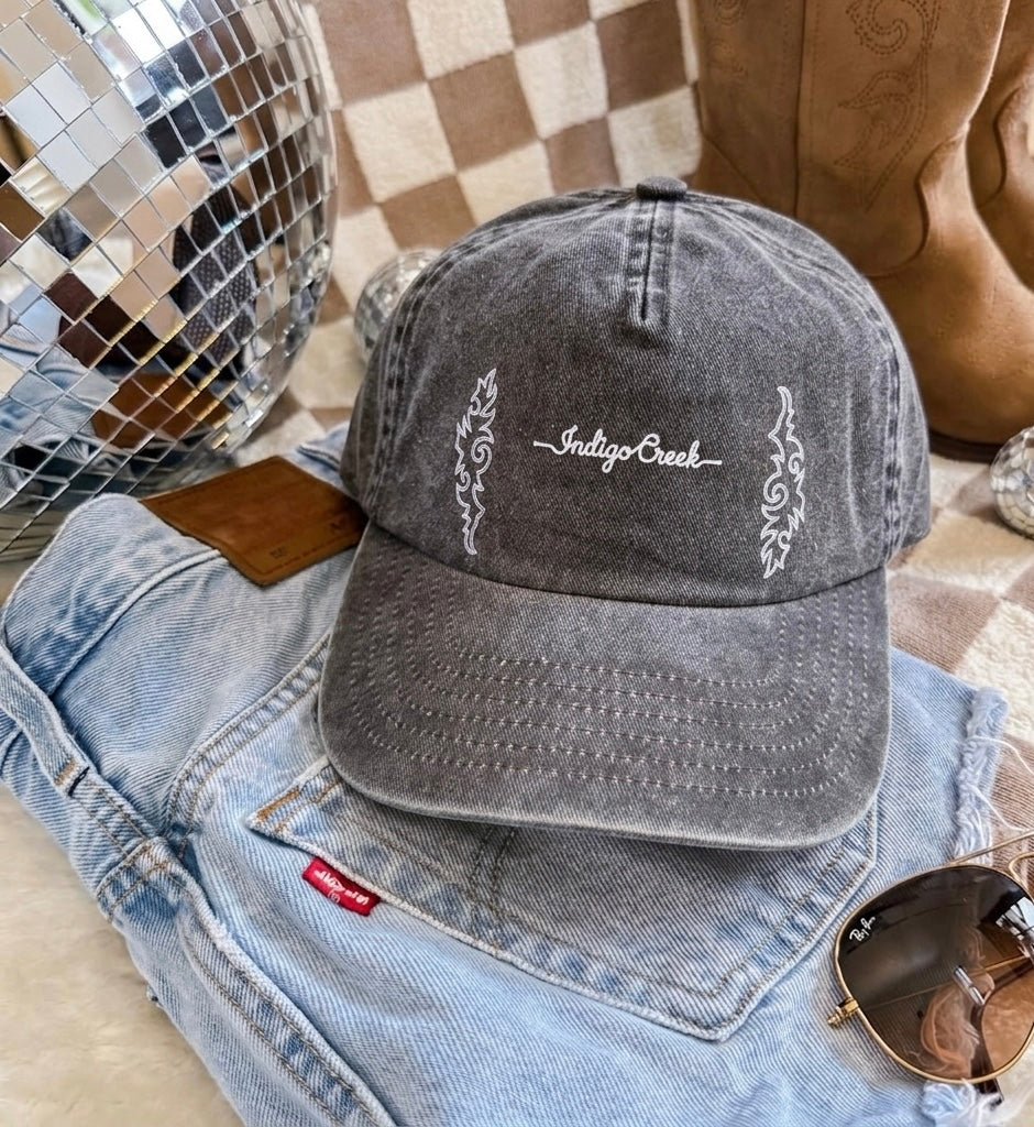 Boot Stitch Indigo Creek Baseball Hat