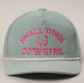 Small Town Cowgirl Sage & Pink Baseball Cap