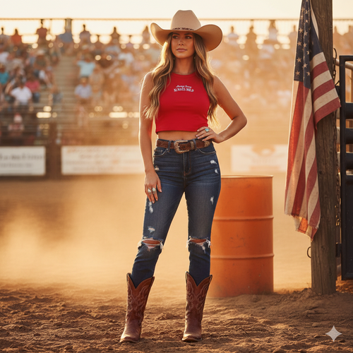 Always Sassy, Always Wild Micro Rib Vest