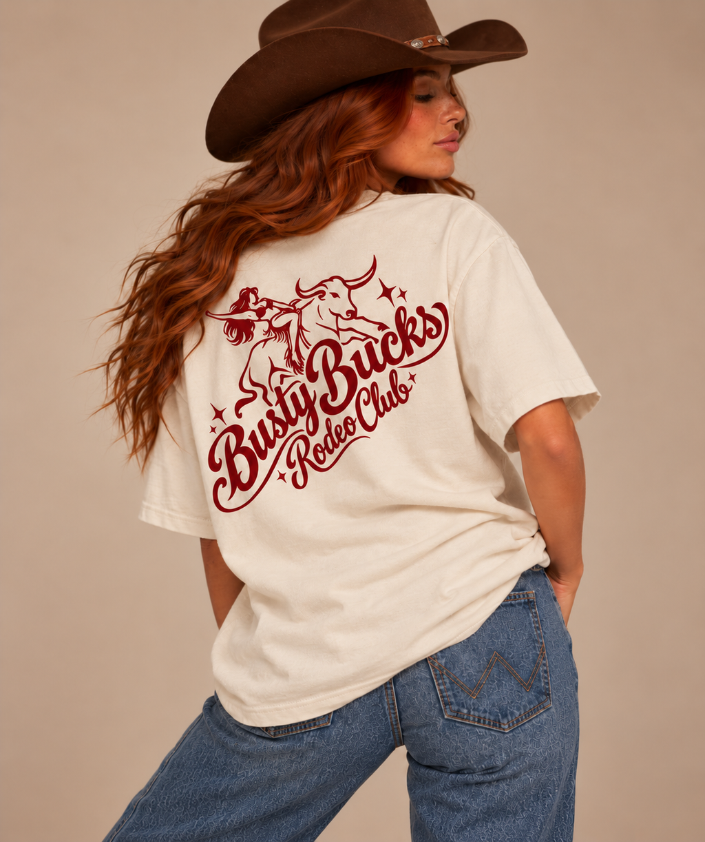 Busty Bucks Rodeo Club Tee