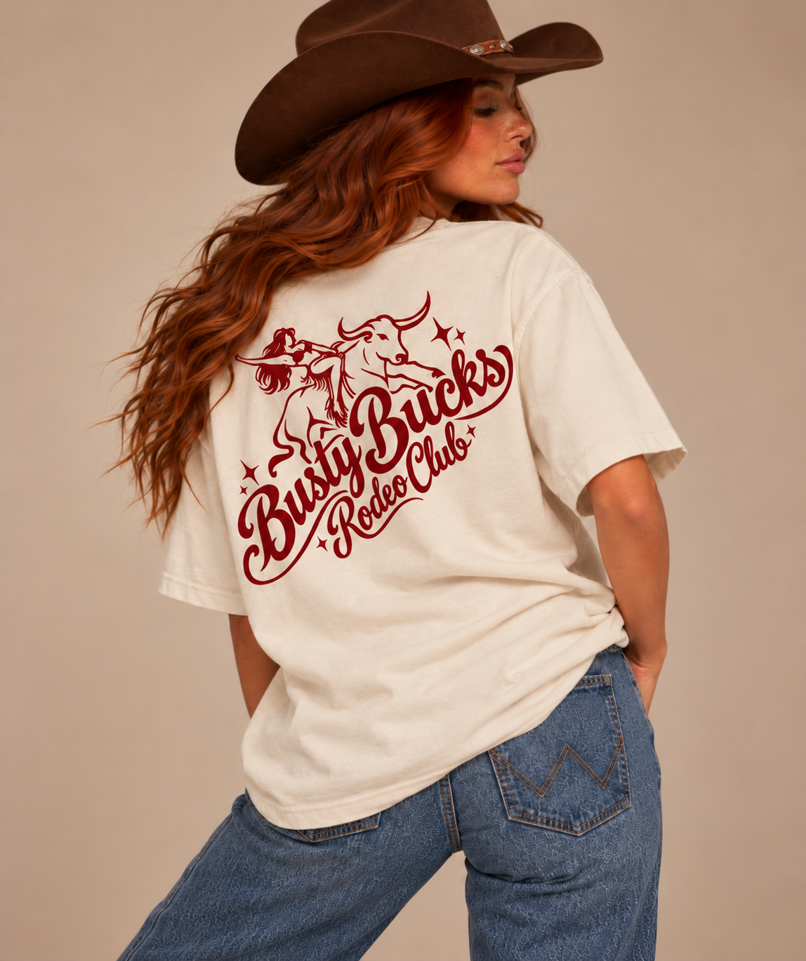 Busty Bucks Rodeo Club Tee