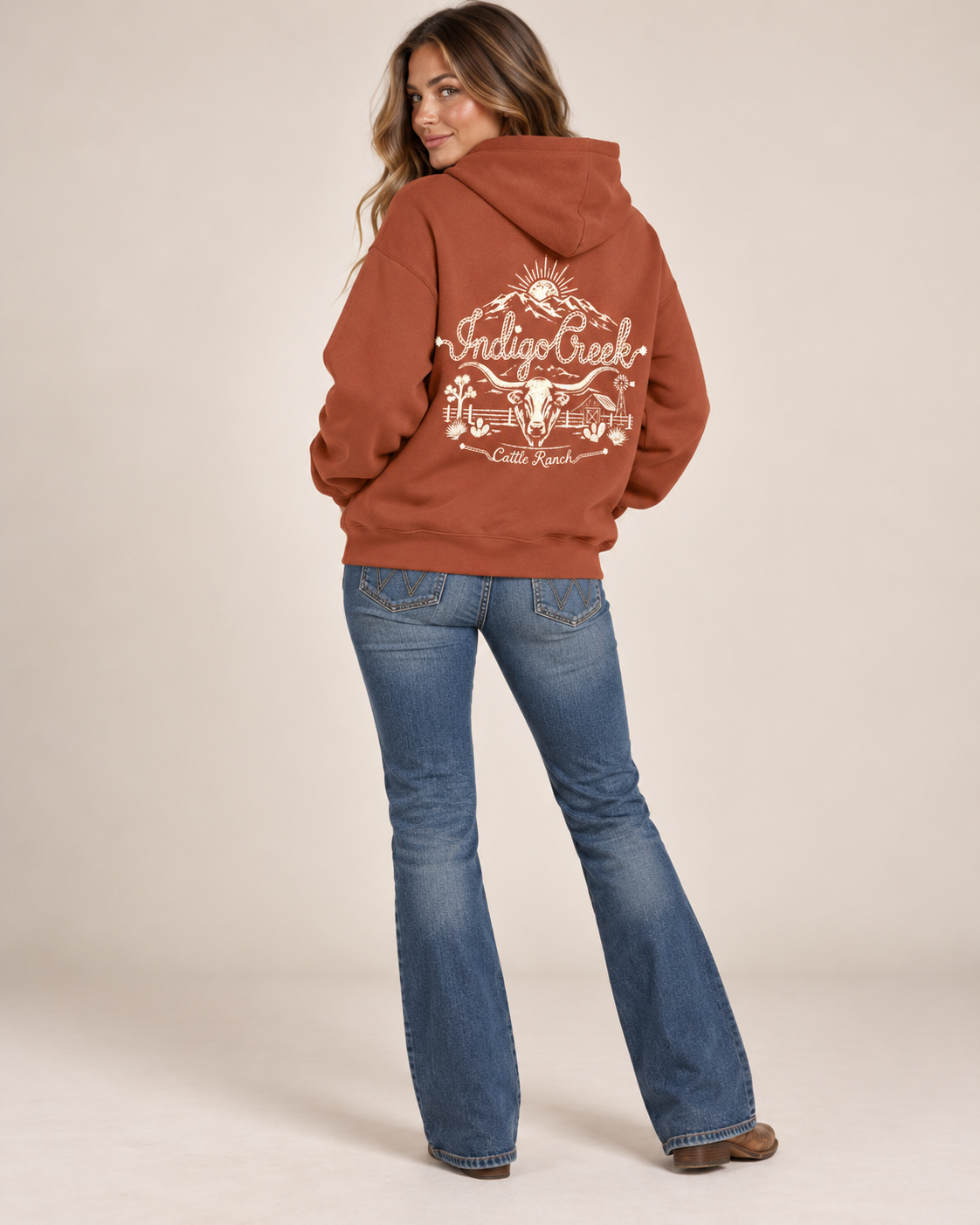 Indigo Creek Cattle Ranch Hoodie