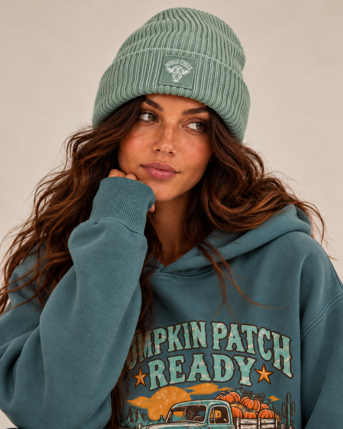 Cowpoke Deep Cuff Beanie