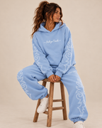 Boot Stitch Print Oversized Jogger Set