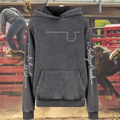 Giddy Up Acid Wash Relaxed Fit Hoodie