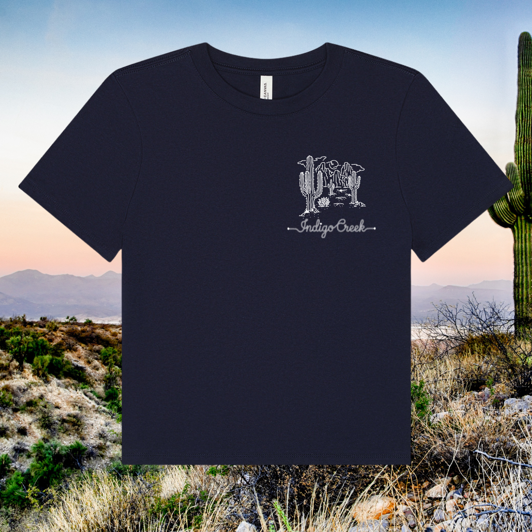 Basic Edit - Wild West Cactus Boxy Tee