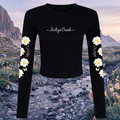 Daisy Chain Long Sleeved Crop Tee