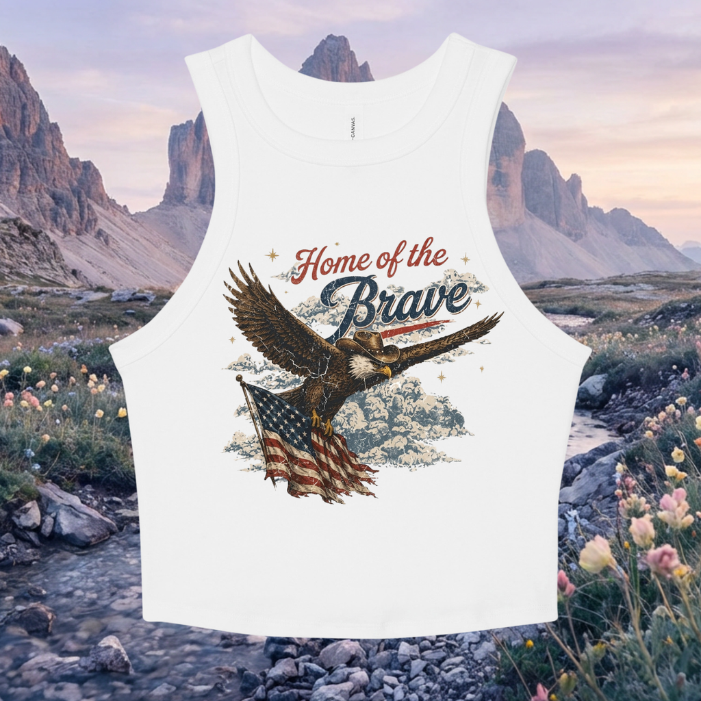 Home of the Brave Micro Rib Vest
