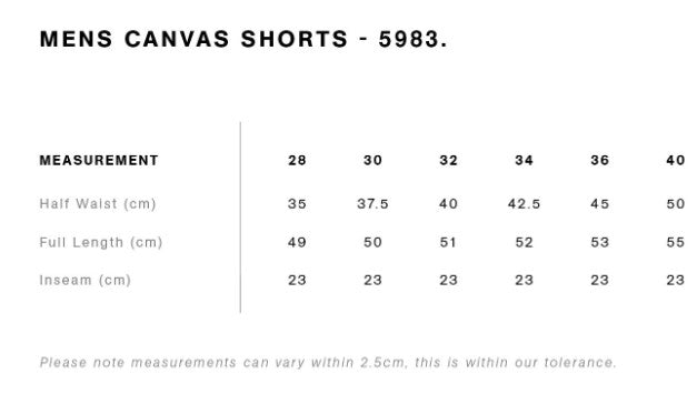 RNR Longhorn Duck Canvas Shorts