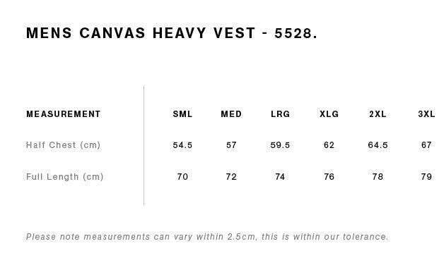 American Spirit Heavy Weight Duck Canvas Vest