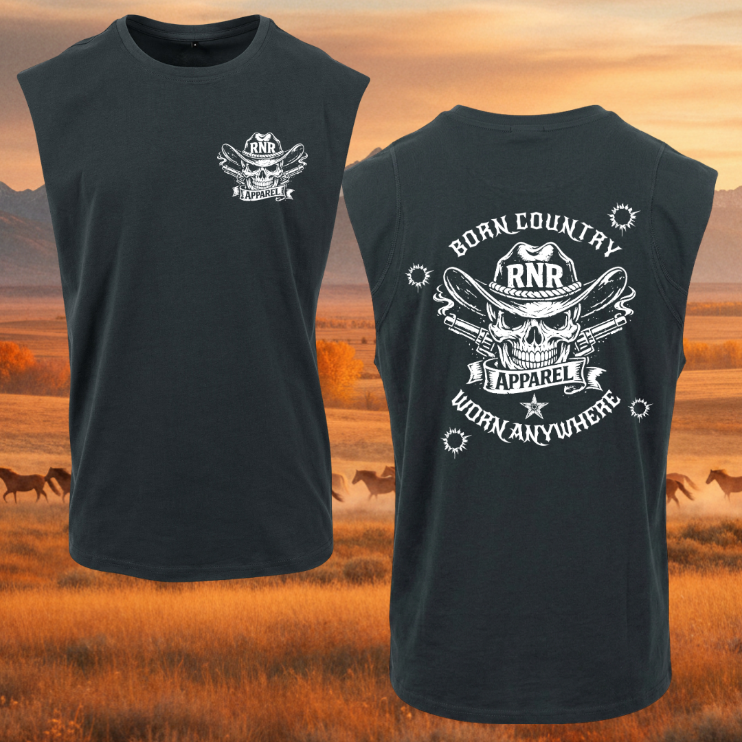 RNR Skull Logo Sleeveless Tee