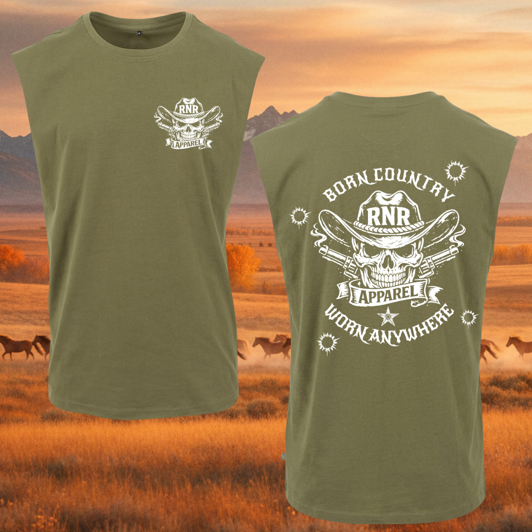 RNR Skull Logo Sleeveless Tee