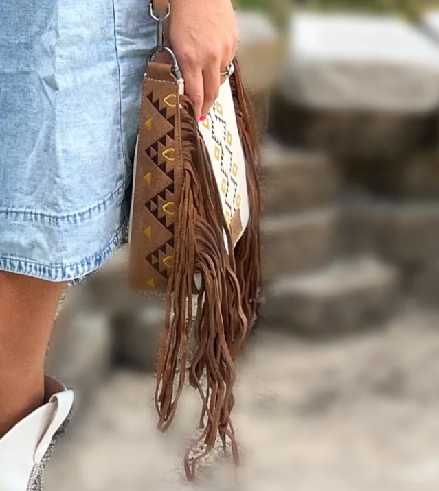 Wrangler Reno Fringe Crossbody
