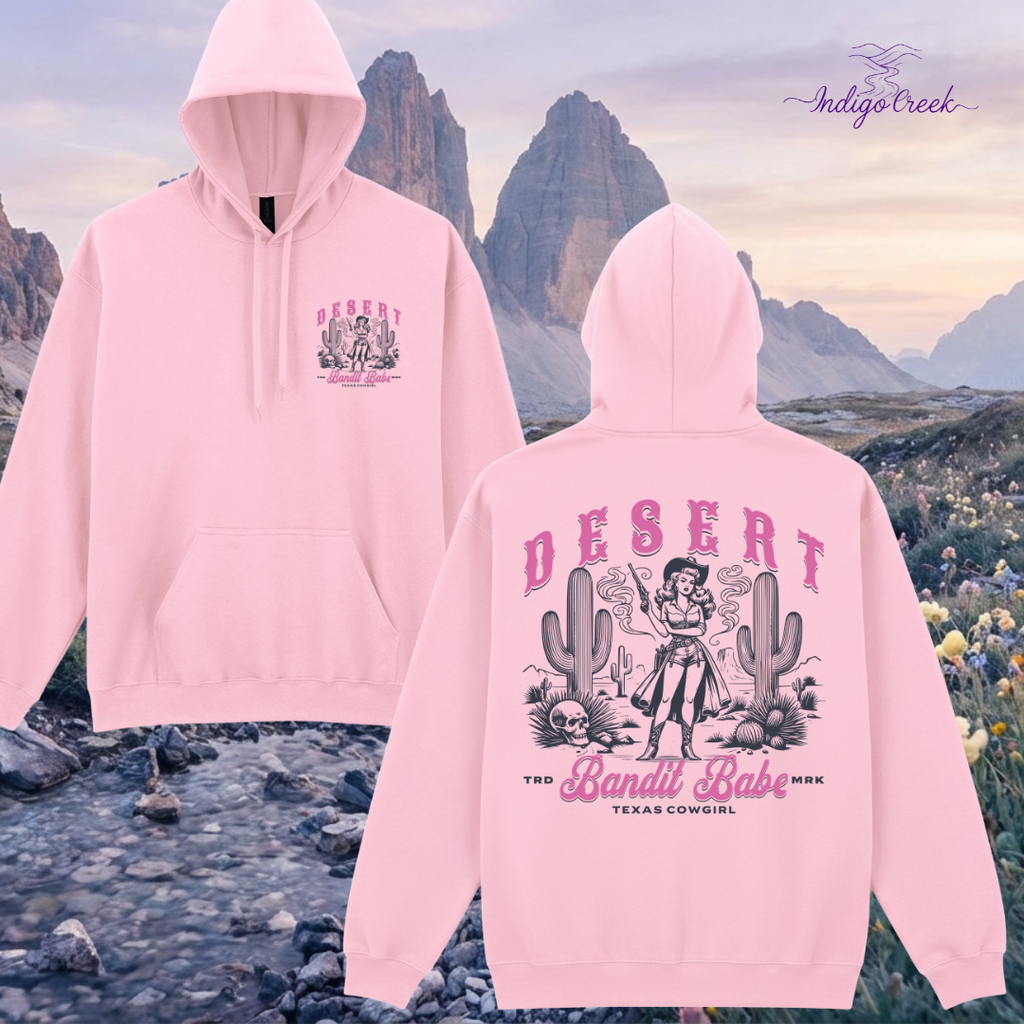 Desert Bandit Babe Midweight Premium Hoodie