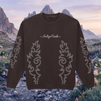 Boot Stitch Print Sweatshirt