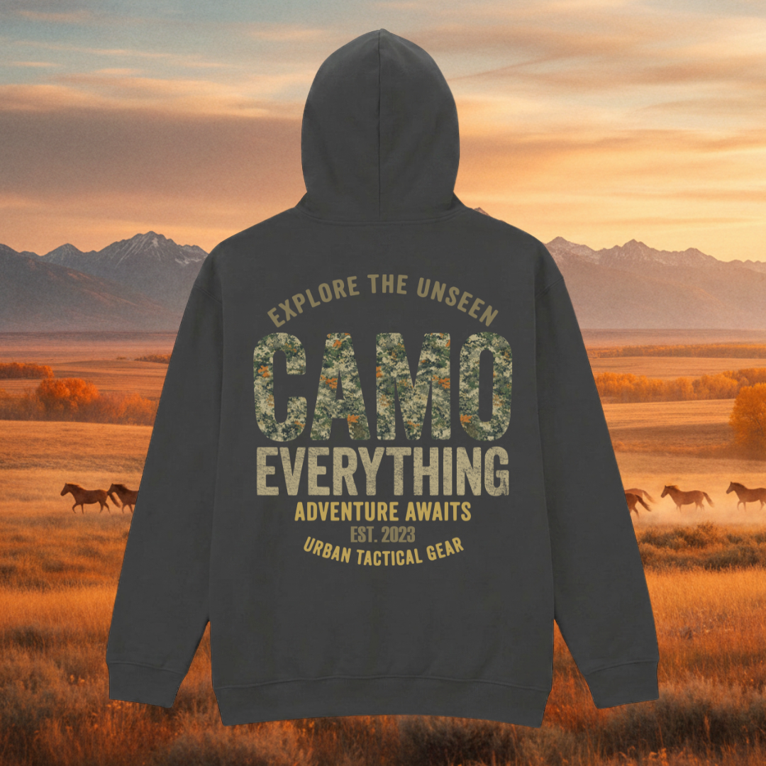 Camo Everything Premium Hoodie
