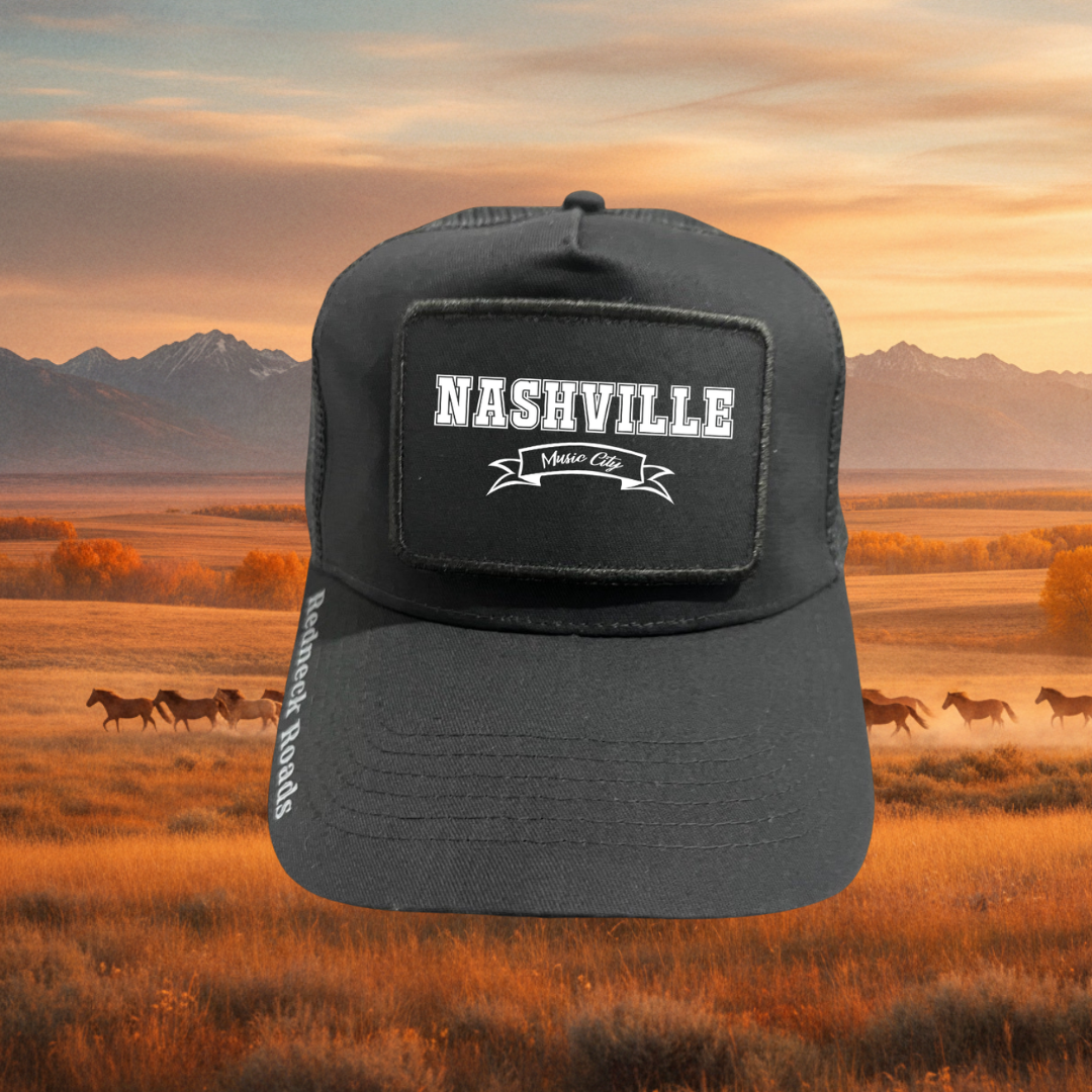 Nashville Patch Trucker Cap