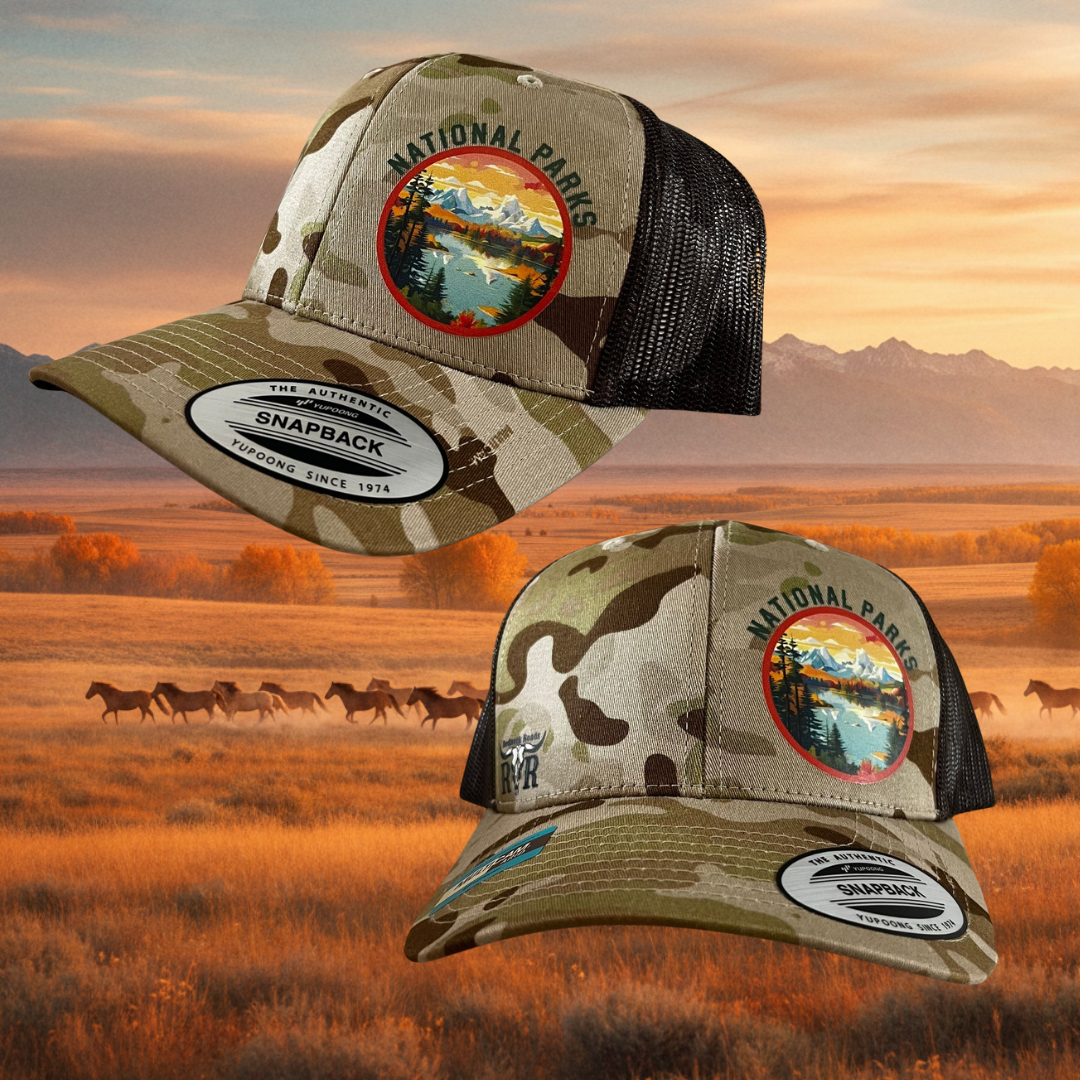 National Parks Camo Trucker Hat