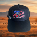 RNR American Flat Patch Trucker Hat