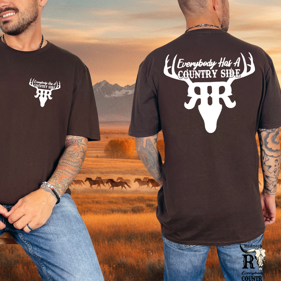 RNR Stag Head Tee - The Core Collection