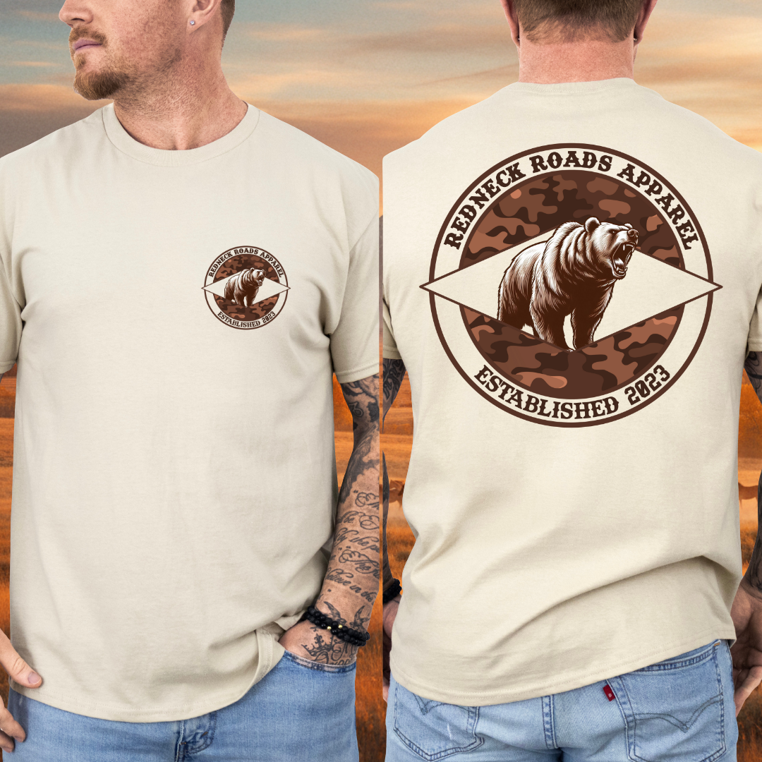 RNR Camo Bear Tee - The Core Collection