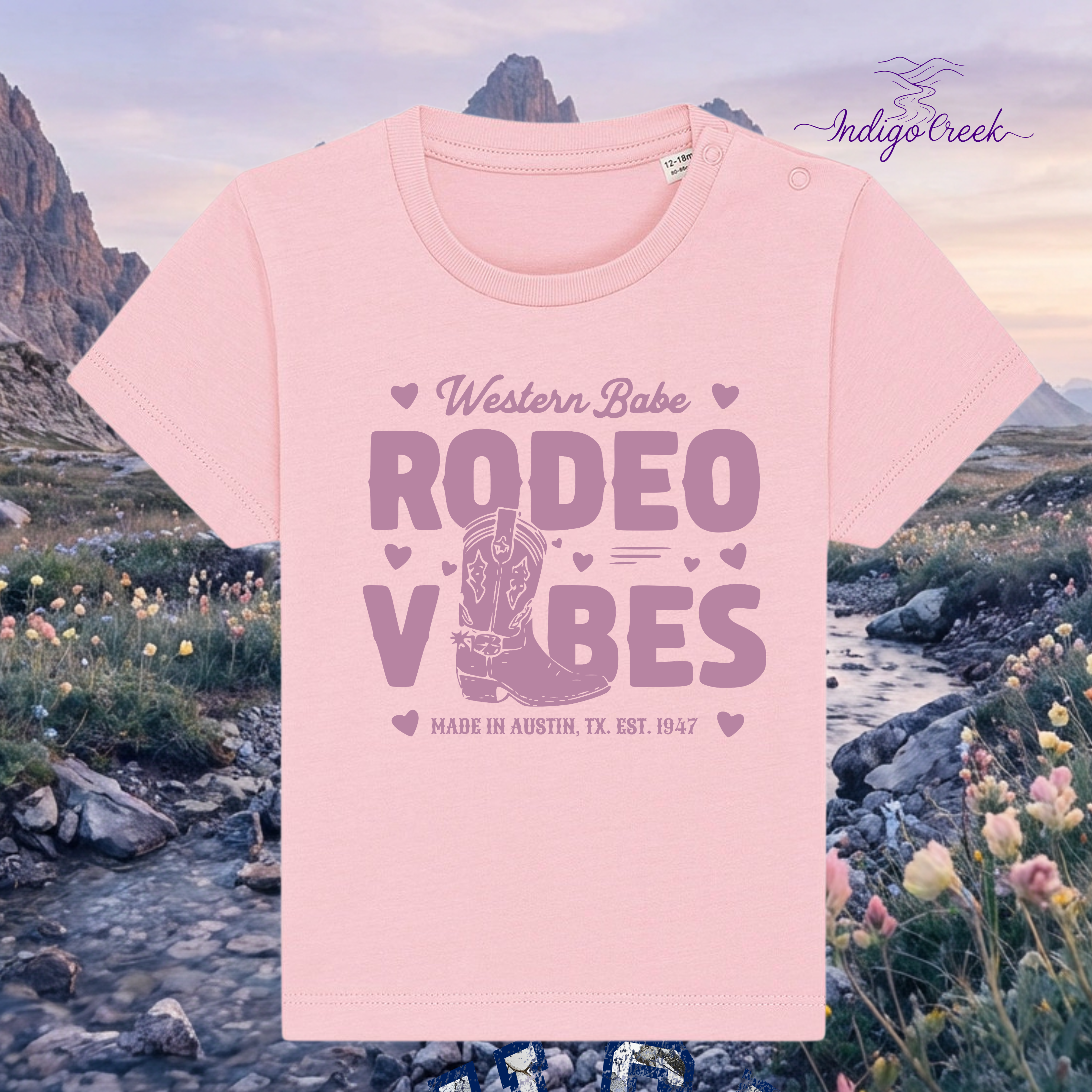 Rodeo Vibes Baby Tee