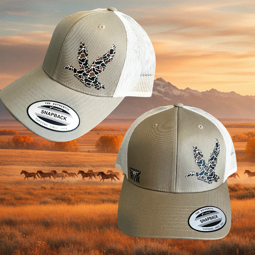 Camo Mallard Mesh-Back Snapback