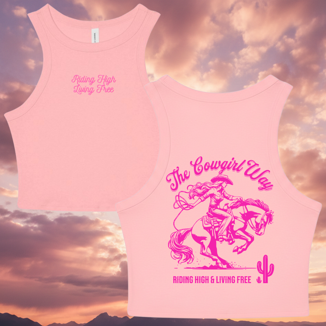 Riding High, Living Free Micro Rib Vest